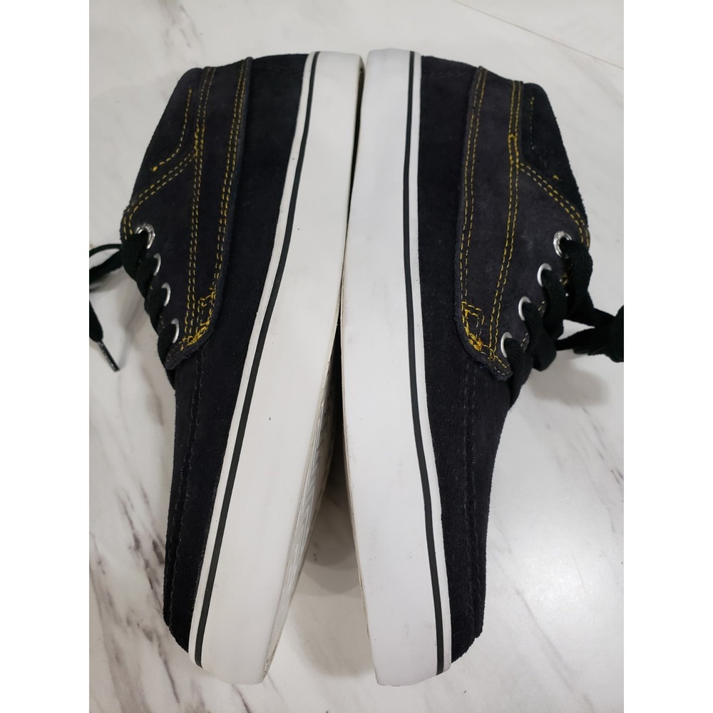 Converse Cons Sea Star LS Mid Mens Size 8 / Womens size 9.5 Suede black‎ shoes - Picture 4 of 10